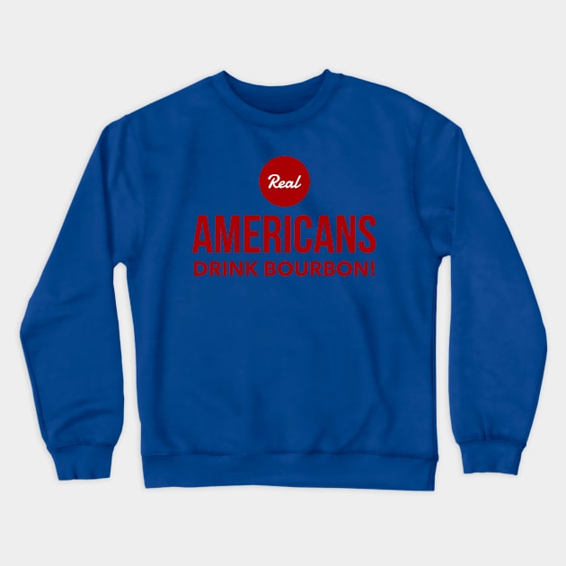 Real Americans Crewneck Sweatshirt by MessageOnApparel